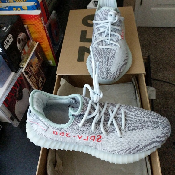 yeezy blue tint boost